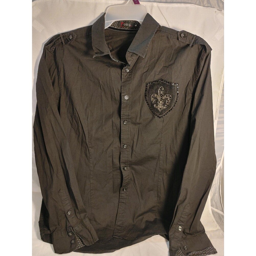 Men’s Toku Button Down Shirt-Size XL